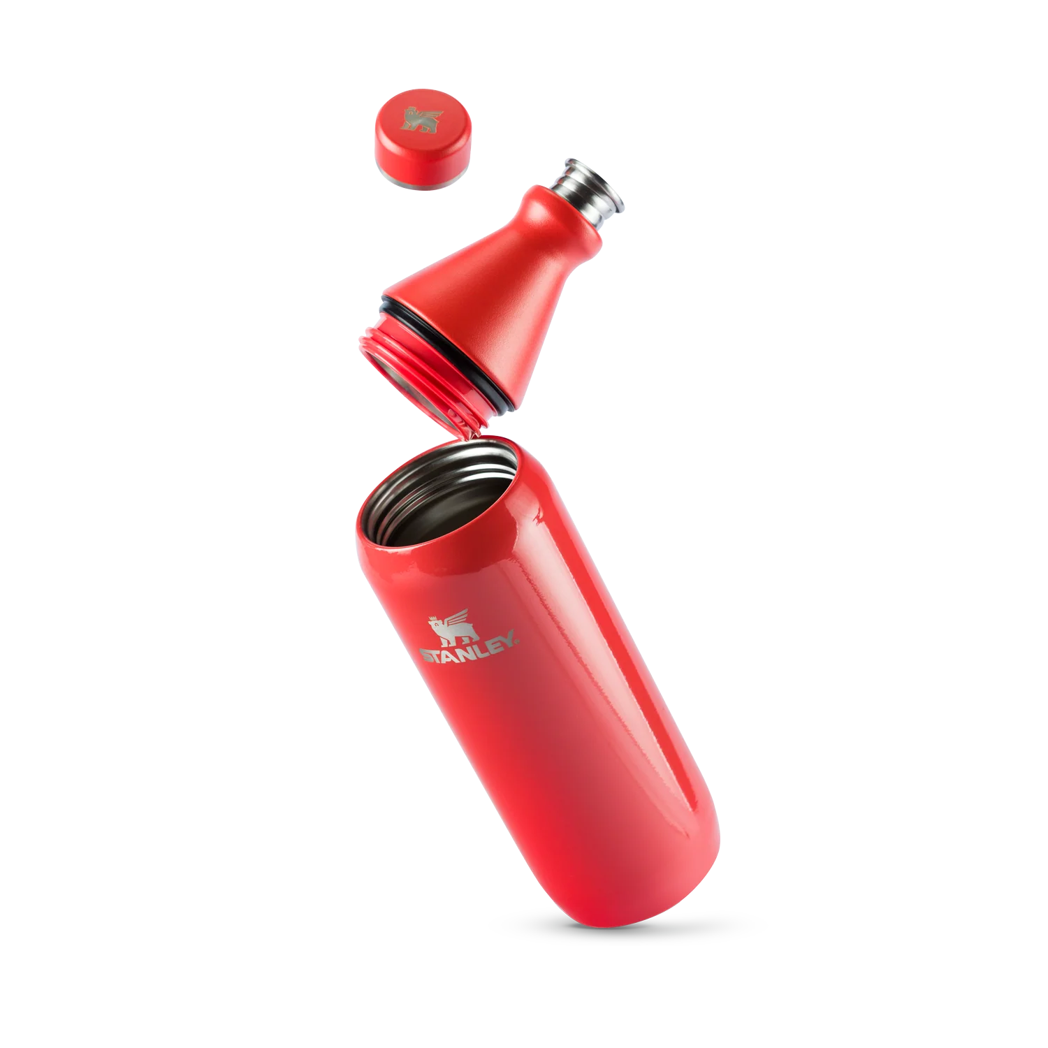 Garrafa Térmica Slim Bottle Hot Coral Gloss Stanley | 591ml - Image 3