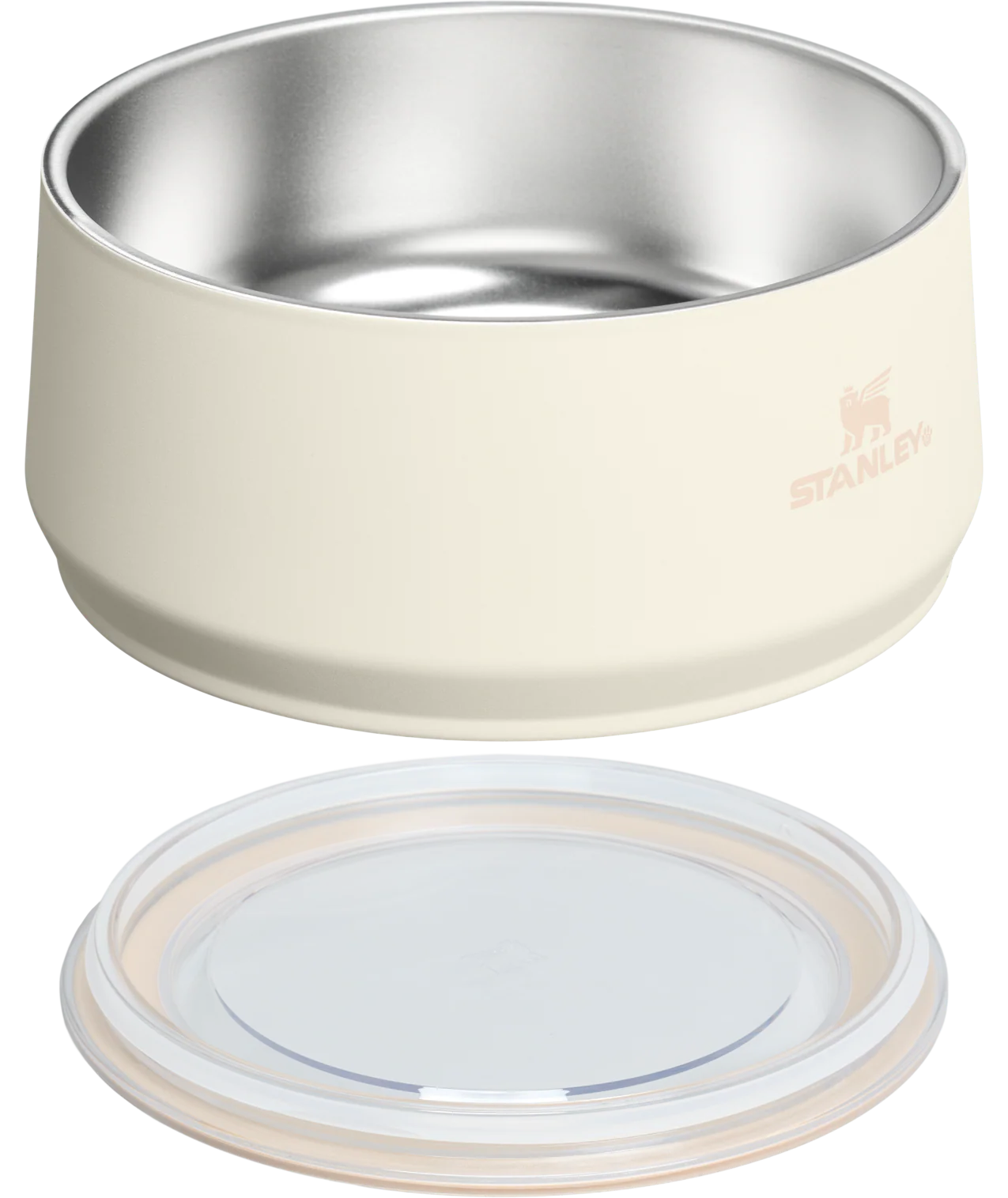 Bebedouro e Comedouro Pet Bowl Cream | 1.4L - Image 3