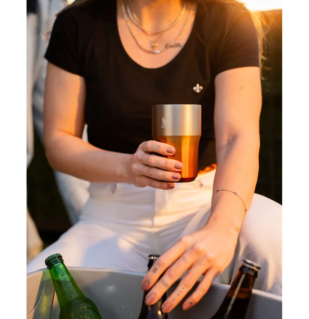 Beer Tumbler Happy Hour Stanley Amber Haze | 384ml - Image 8