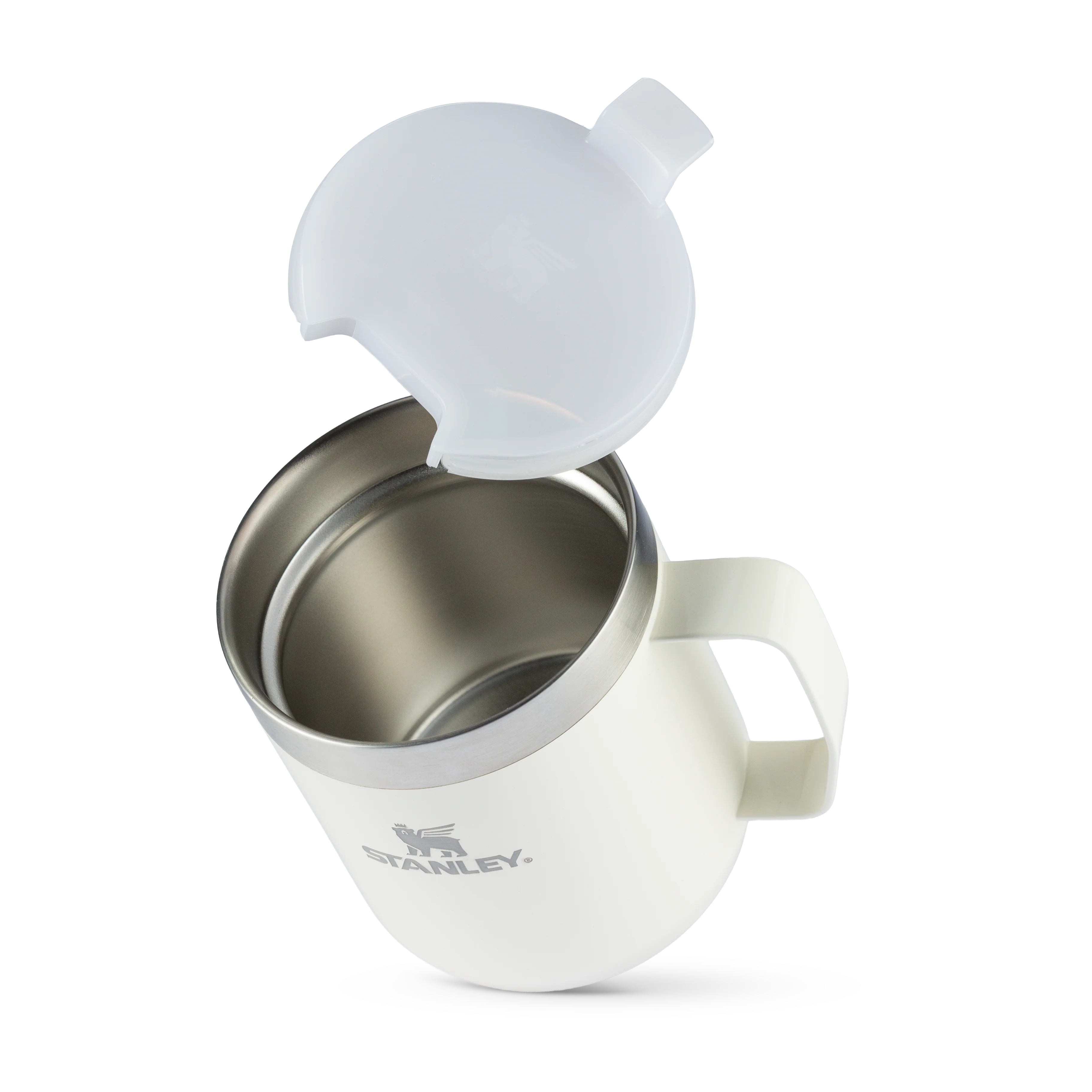 Camp Mug Stanley Cream Gloss | 350ML - Image 3