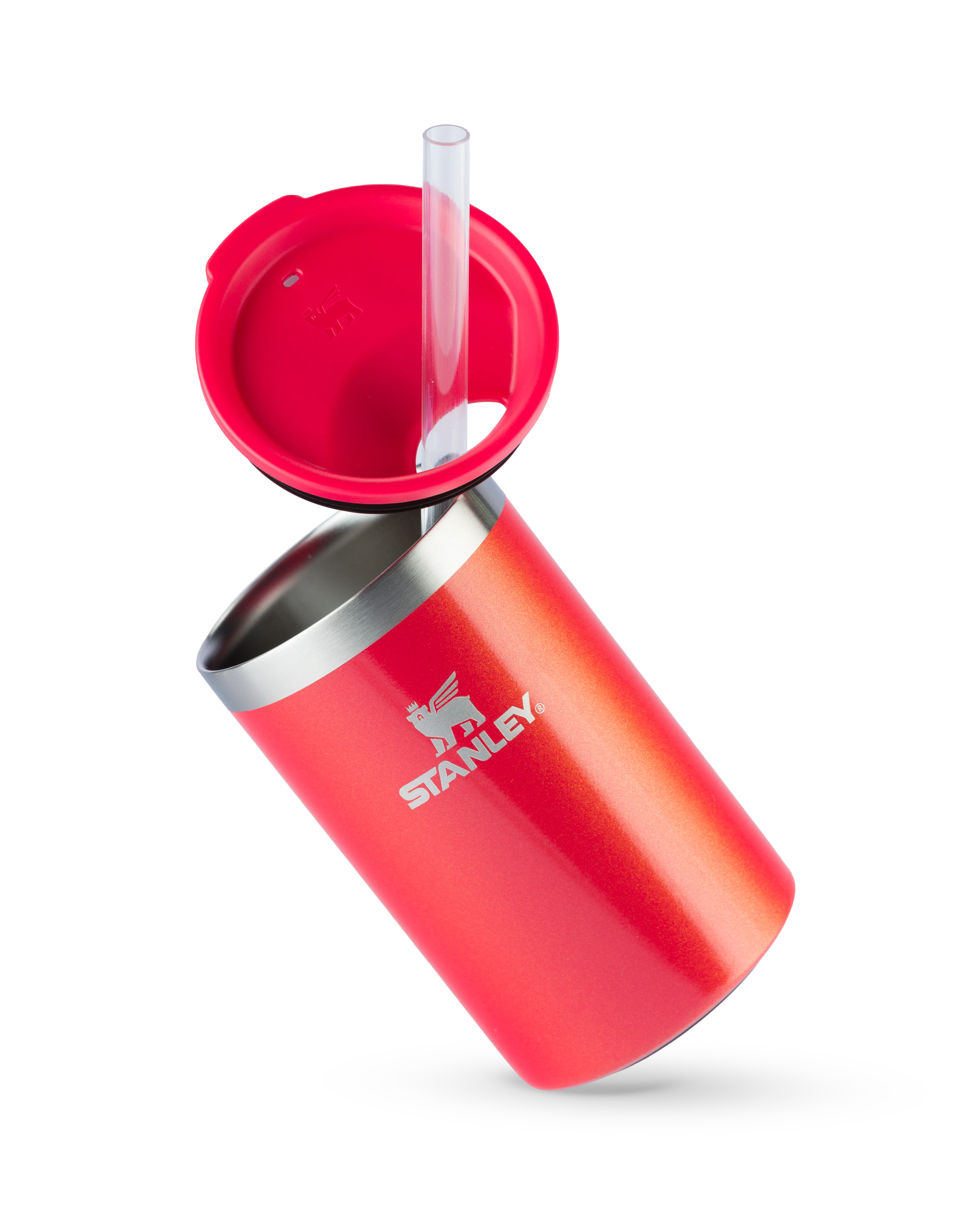 Can Cooler com canudo Stanley Apple Shimmer | 296ML - Image 4
