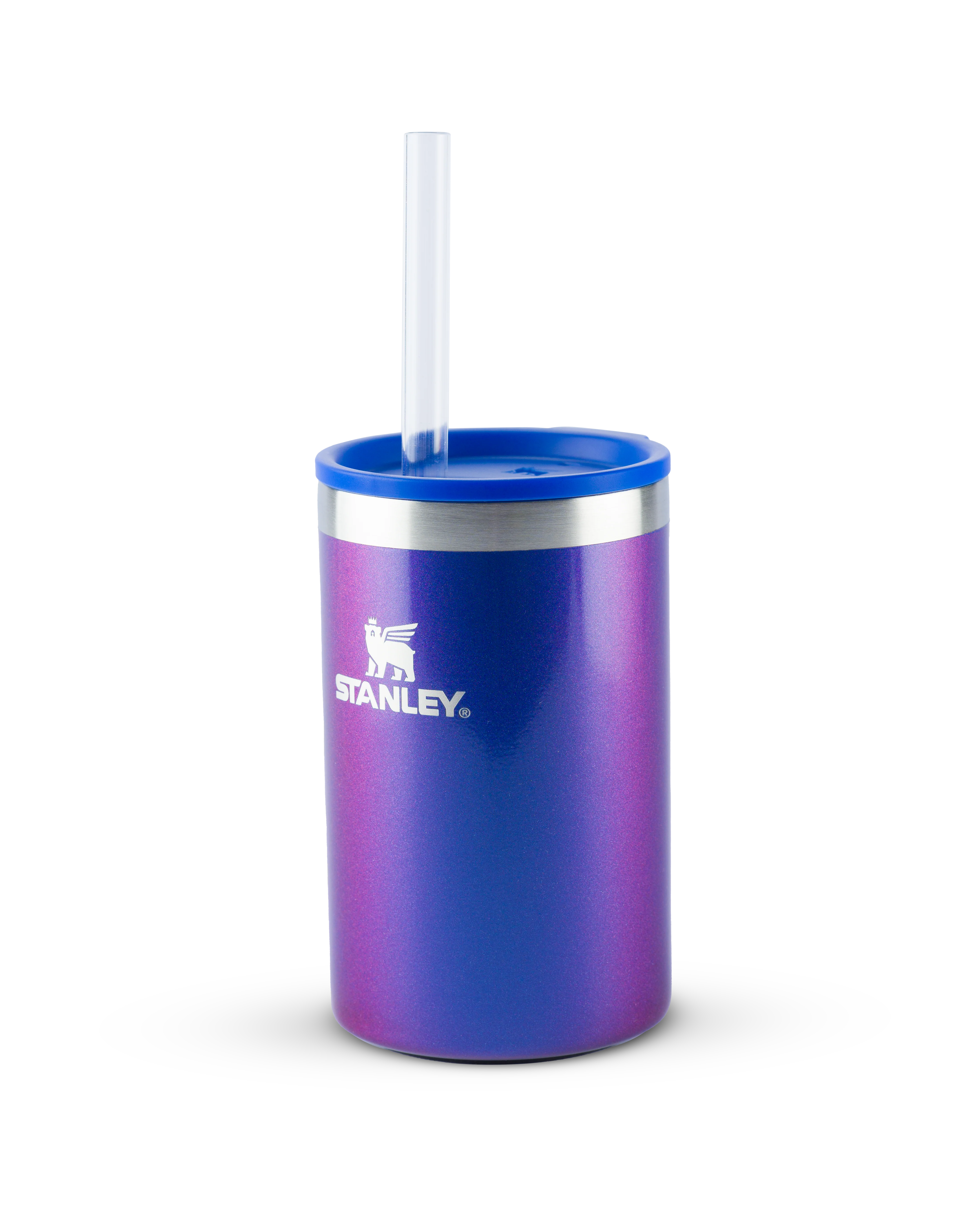 Can Cooler com canudo Stanley Sapphire Shimmer | 296ML - Image 4