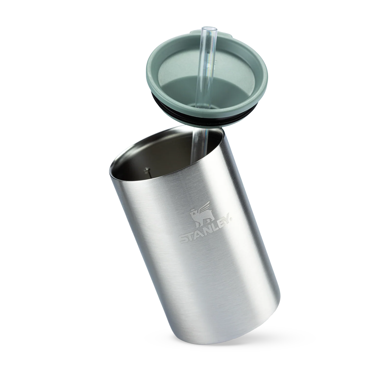 Can Cooler com canudo Stainless Steel Shale | 296ML - Image 3