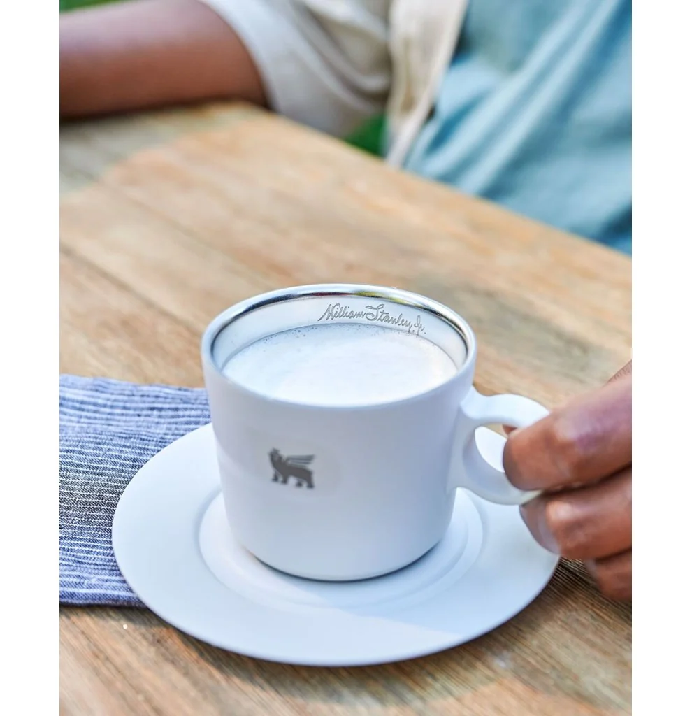 Caneca Daybreak Cappuccino com Pires Stanley Pale Stone | 192ML - Image 10