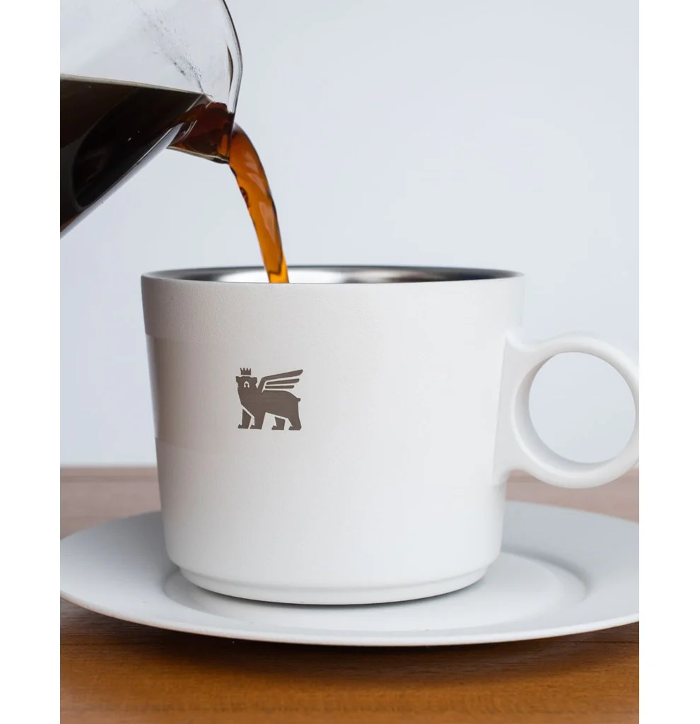 Caneca Daybreak Cappuccino com Pires Stanley Pale Stone | 192ML - Image 11