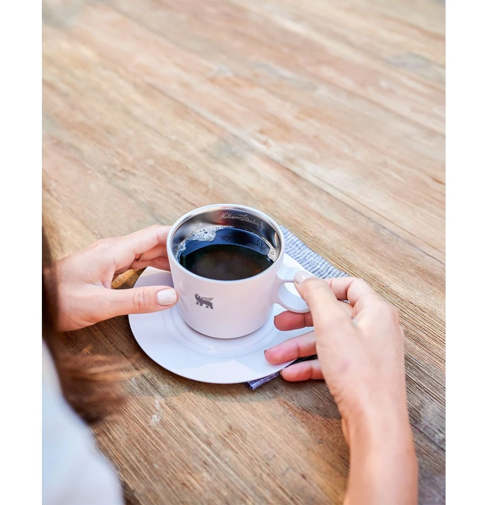 Caneca Daybreak Cappuccino com Pires Stanley Pale Stone | 192ML - Image 8