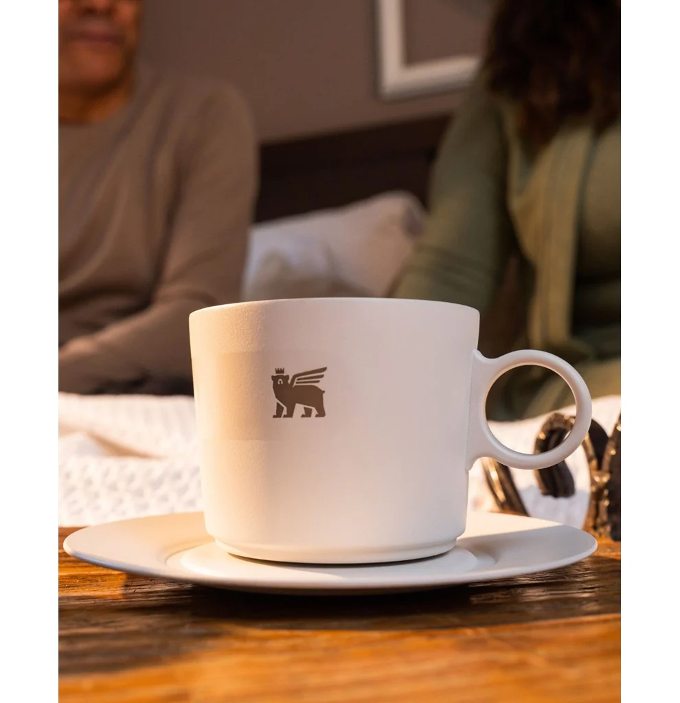 Caneca Daybreak Cappuccino com Pires Stanley Pale Stone | 192ML - Image 9