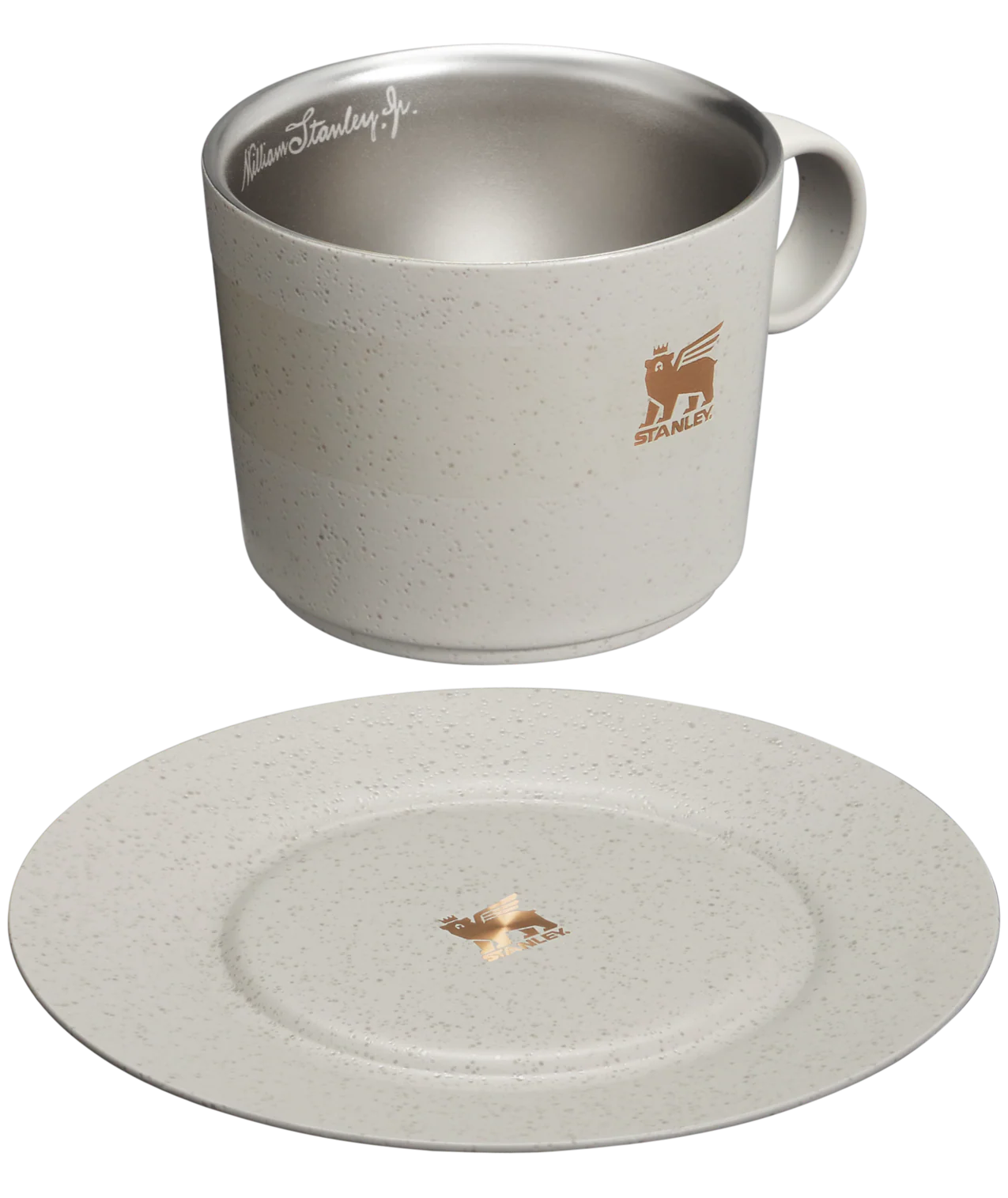 Caneca Daybreak Cappuccino com Pires Ash Bronze | 192ML - Image 3