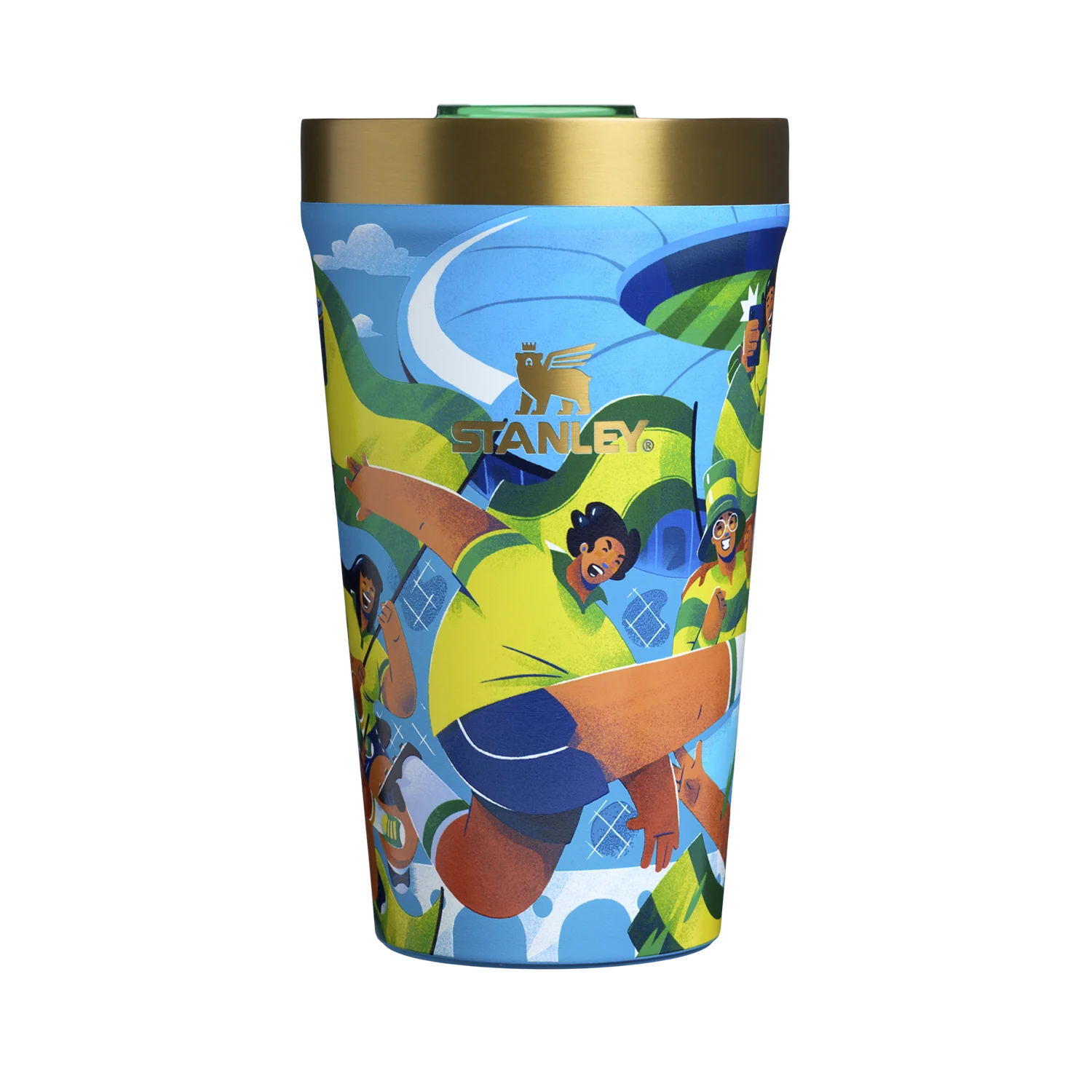 Copo Térmico com Tampa Brasil | 473ml