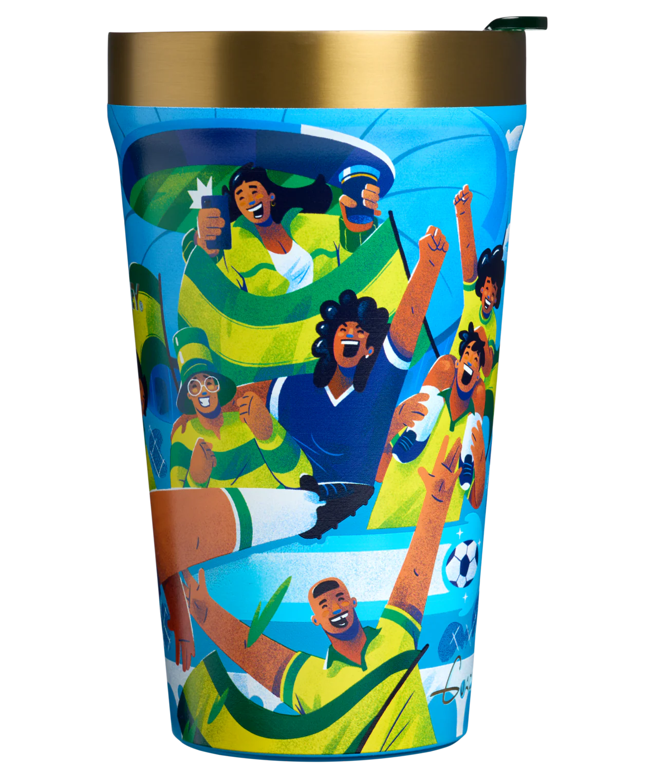 Copo Térmico com Tampa Brasil | 473ml - Image 4