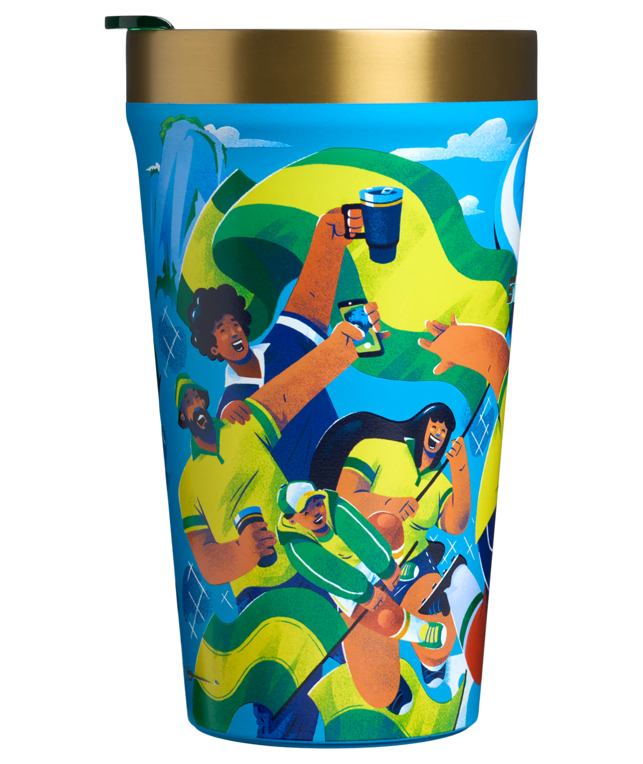 Copo Térmico com Tampa Brasil | 473ml - Image 5