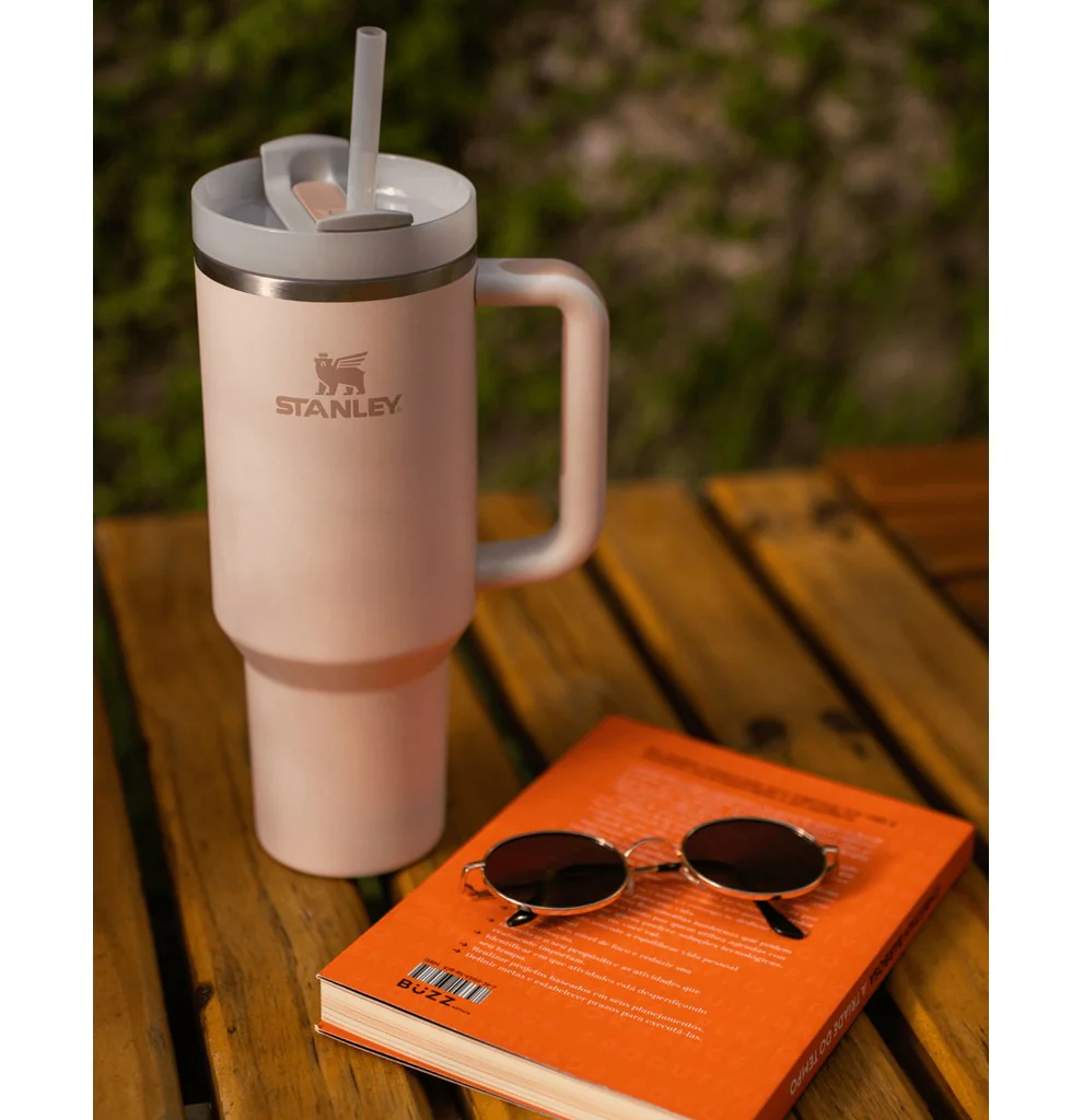 Copo Quencher Rose Quartz Stanley | 1.18L - Image 4