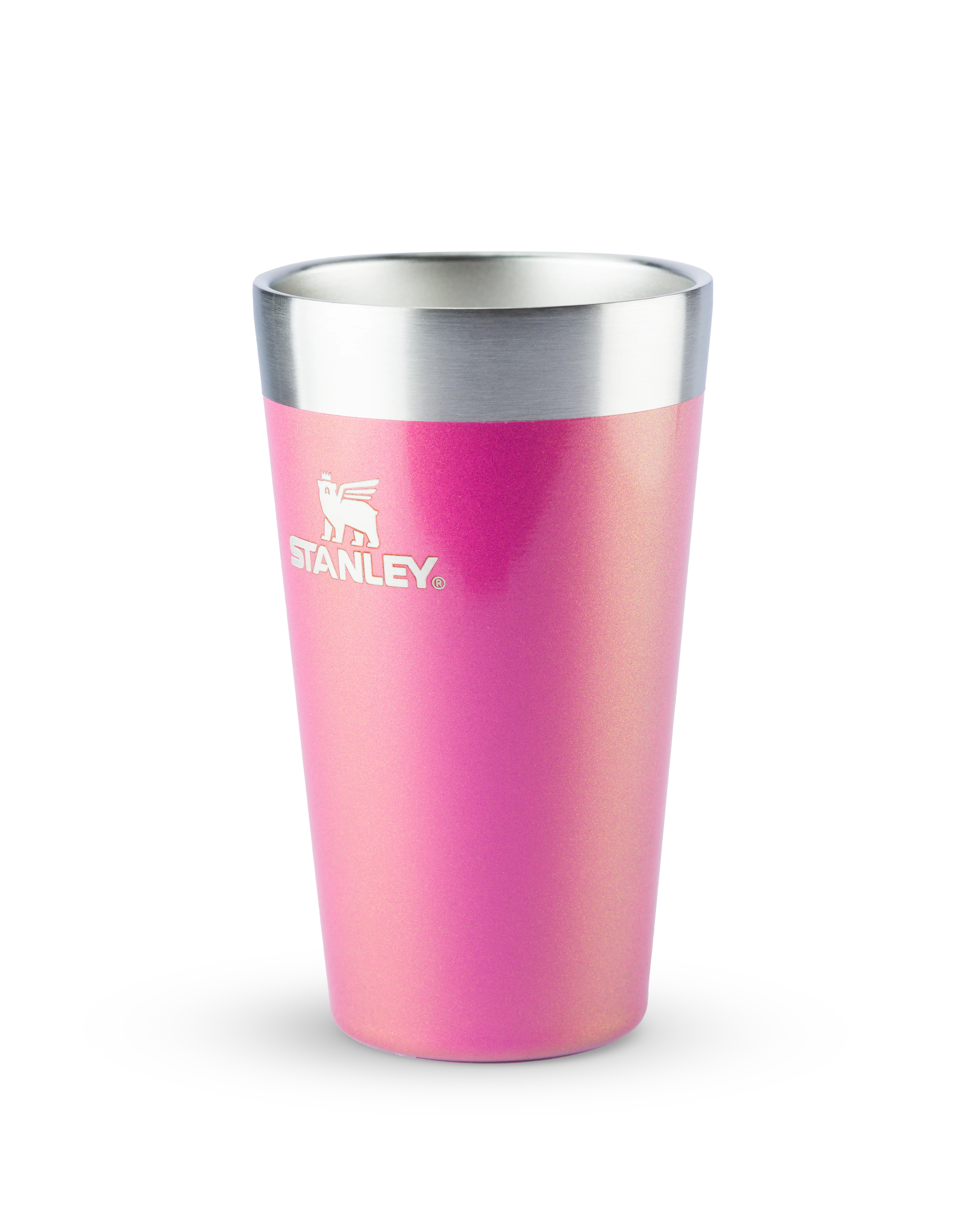 Copo Térmico de Cerveja Stanley Dazzle Pink Shimmer  | 473ml - Image 3