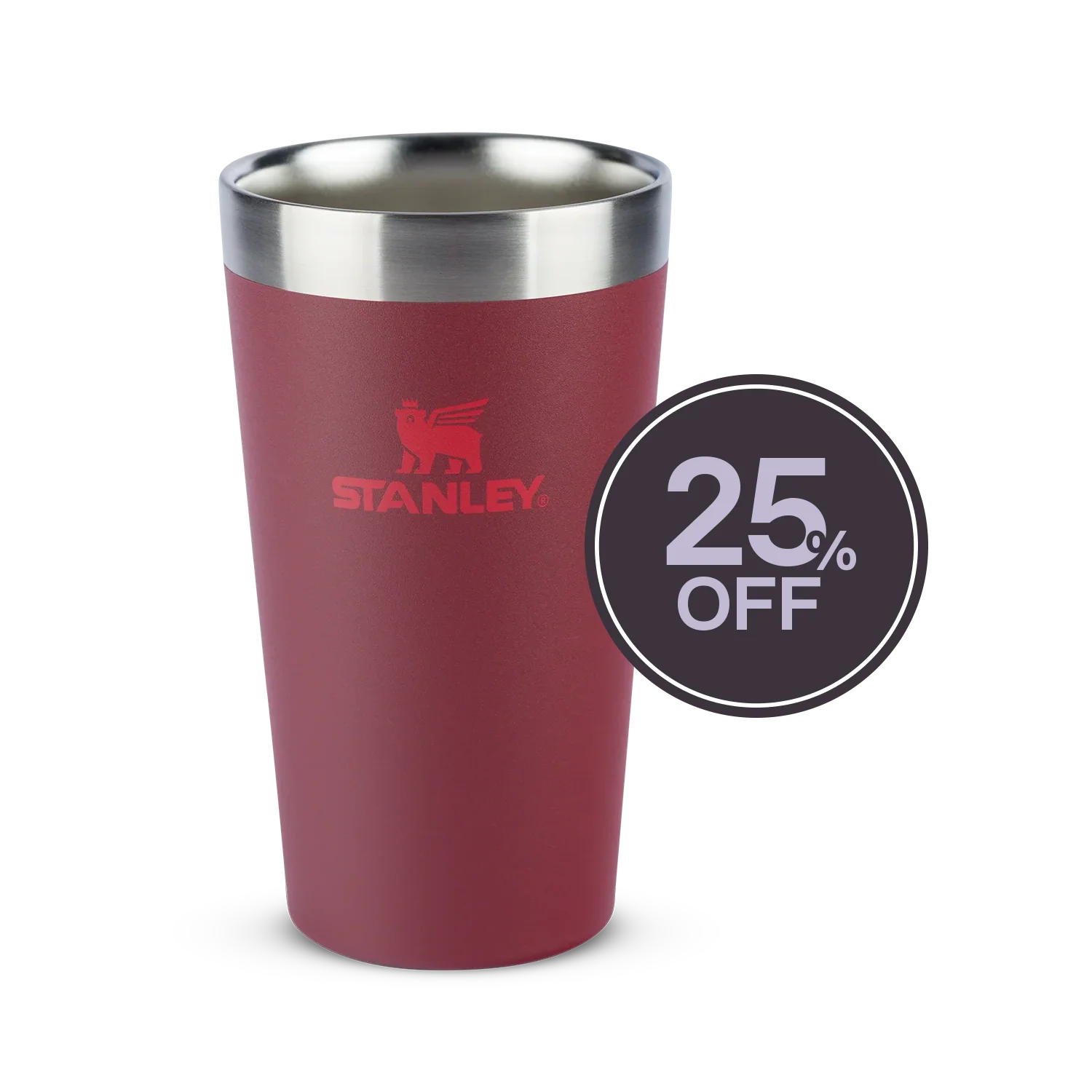 Copo Térmico Stanley Cranberry | 354ml