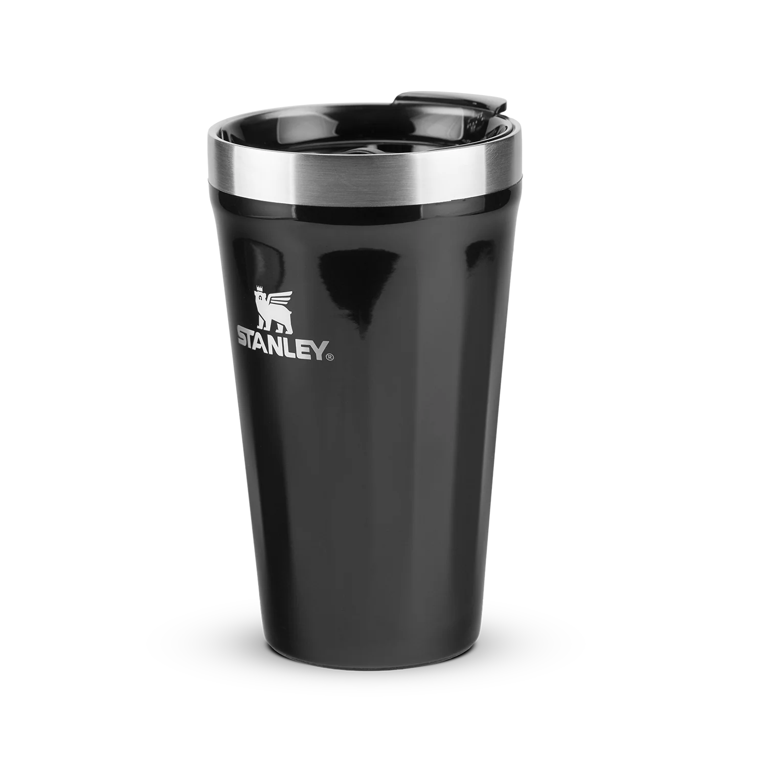 Copo Texturizado Com Tampa Black Gloss | 473ml - Image 3
