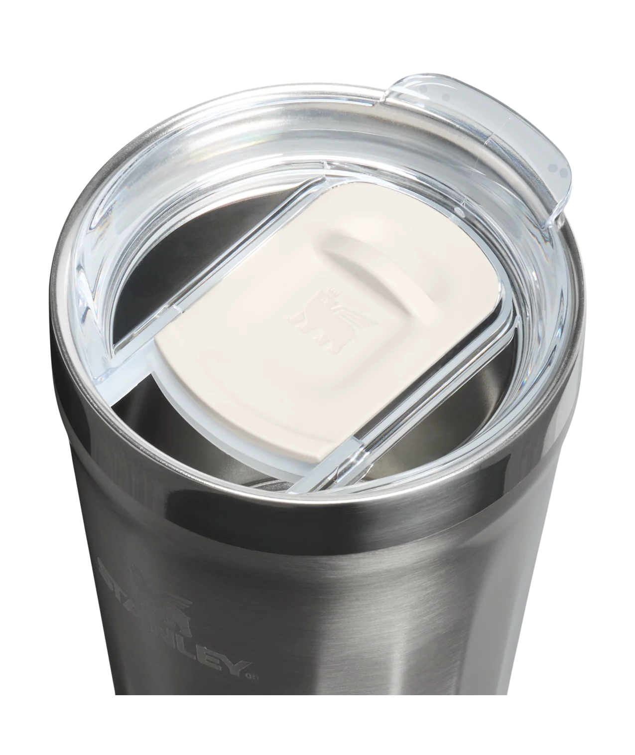 Copo Texturizado Com Tampa Stainless Steel | 473ml - Image 3