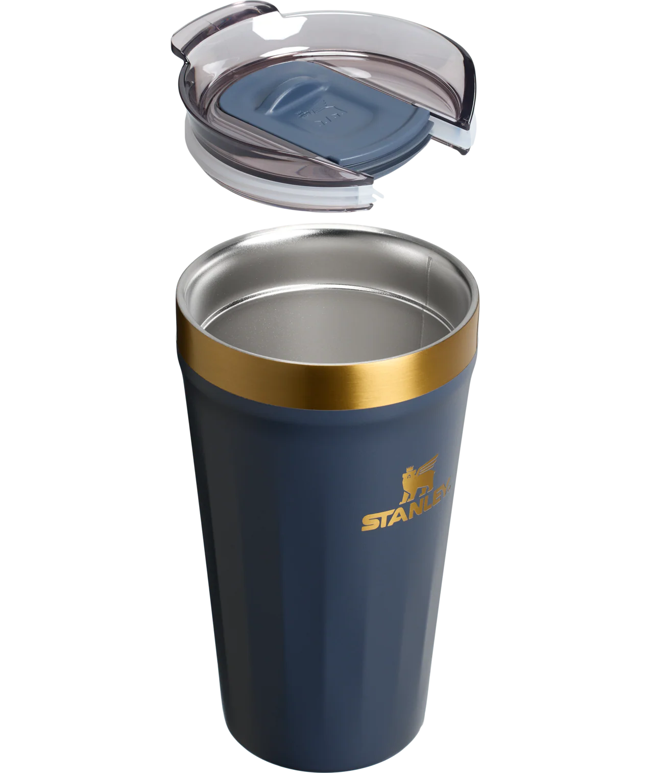Copo Texturizado Com Tampa Twilight Gold | 473ml - Image 4