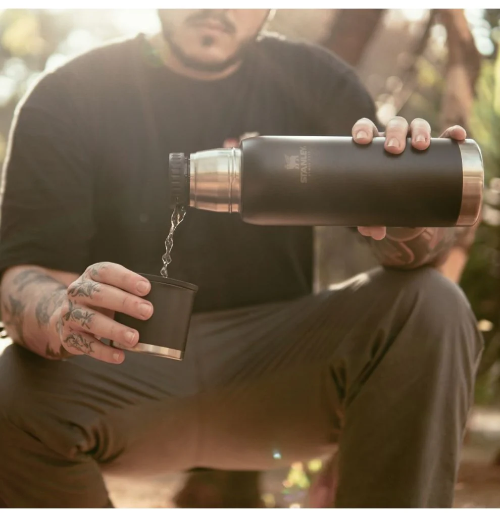 Garrafa Térmica Adventure 2.0 Matte Black | 1L - Image 6