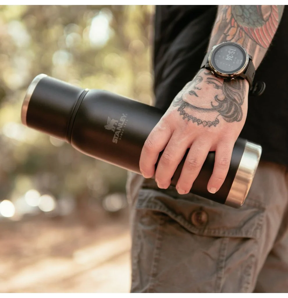 Garrafa Térmica Adventure 2.0 Matte Black | 1L - Image 8