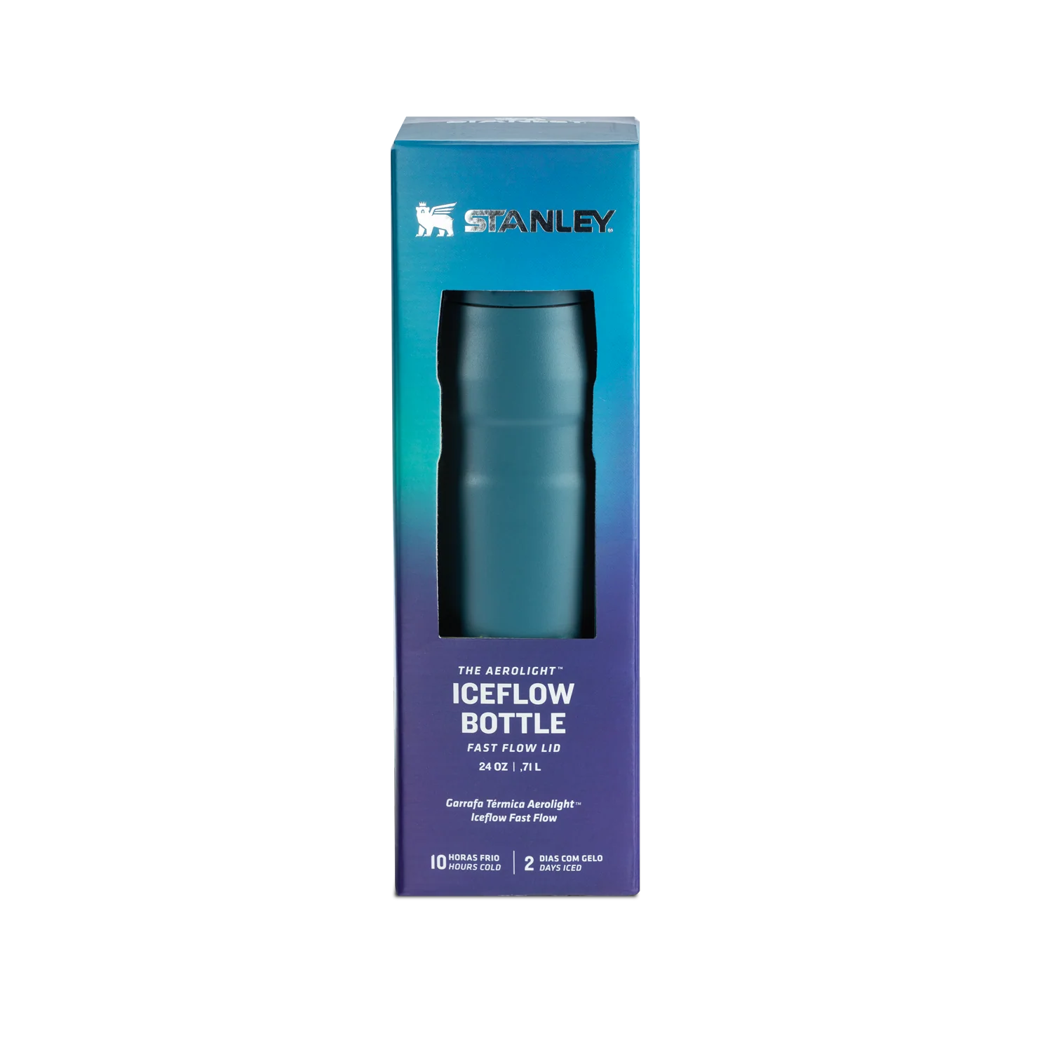 Garrafa Térmica Aerolight Fast Flow Coastal Teal New Frequency | 710ml - Image 7