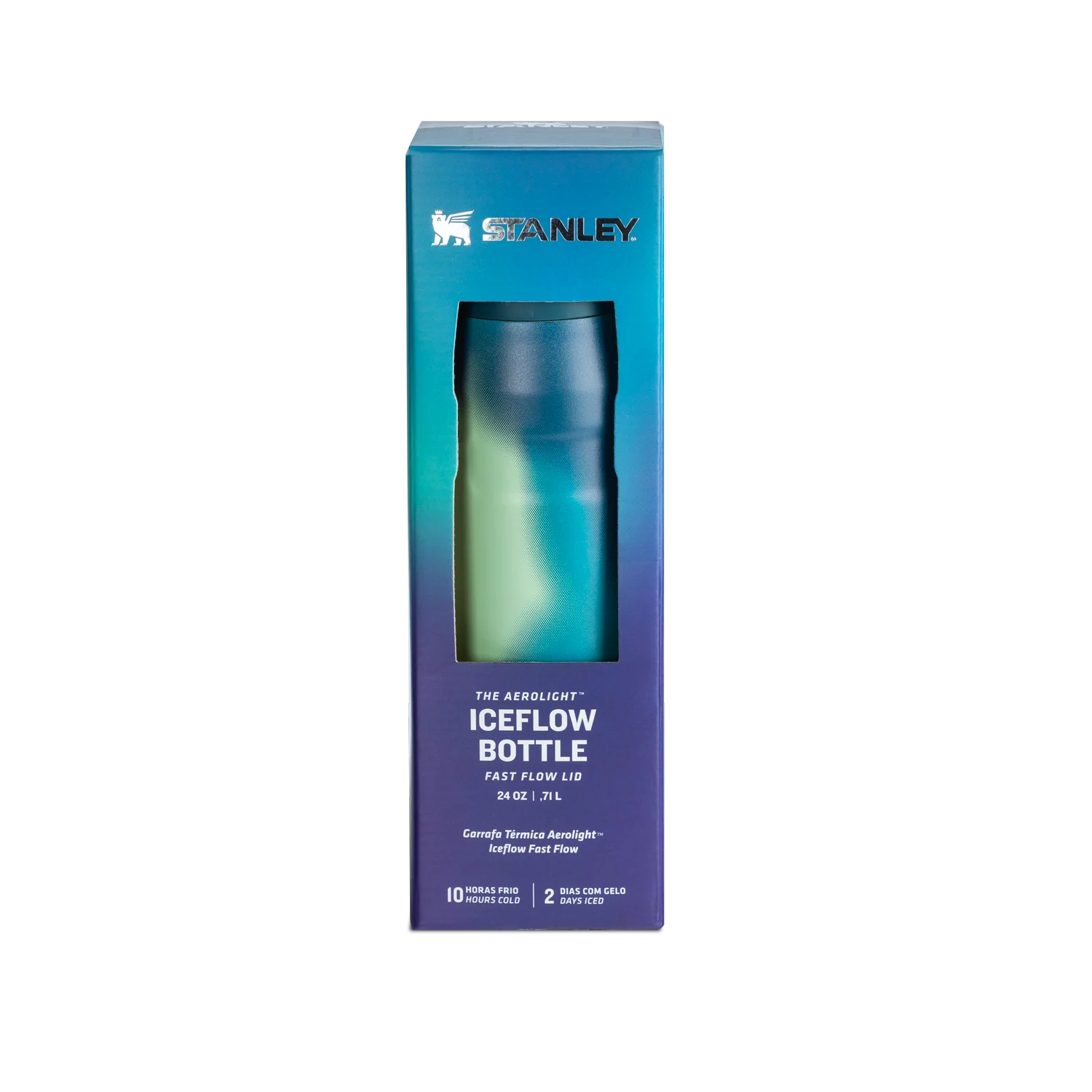 Garrafa Térmica Aerolight Fast Flow Coastal Teal Motion New Frequency | 710ml - Image 6