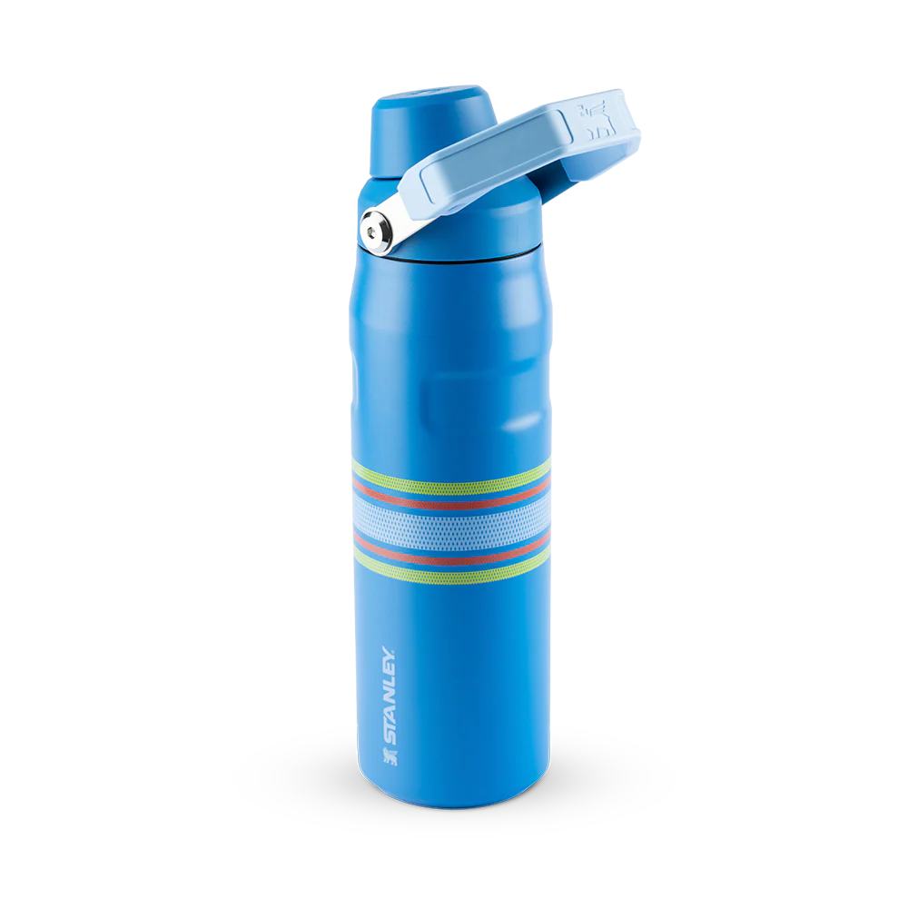 Garrafa Térmica Aerolight Fast Flow Varsity Azure Stripes | 710ml - Image 3