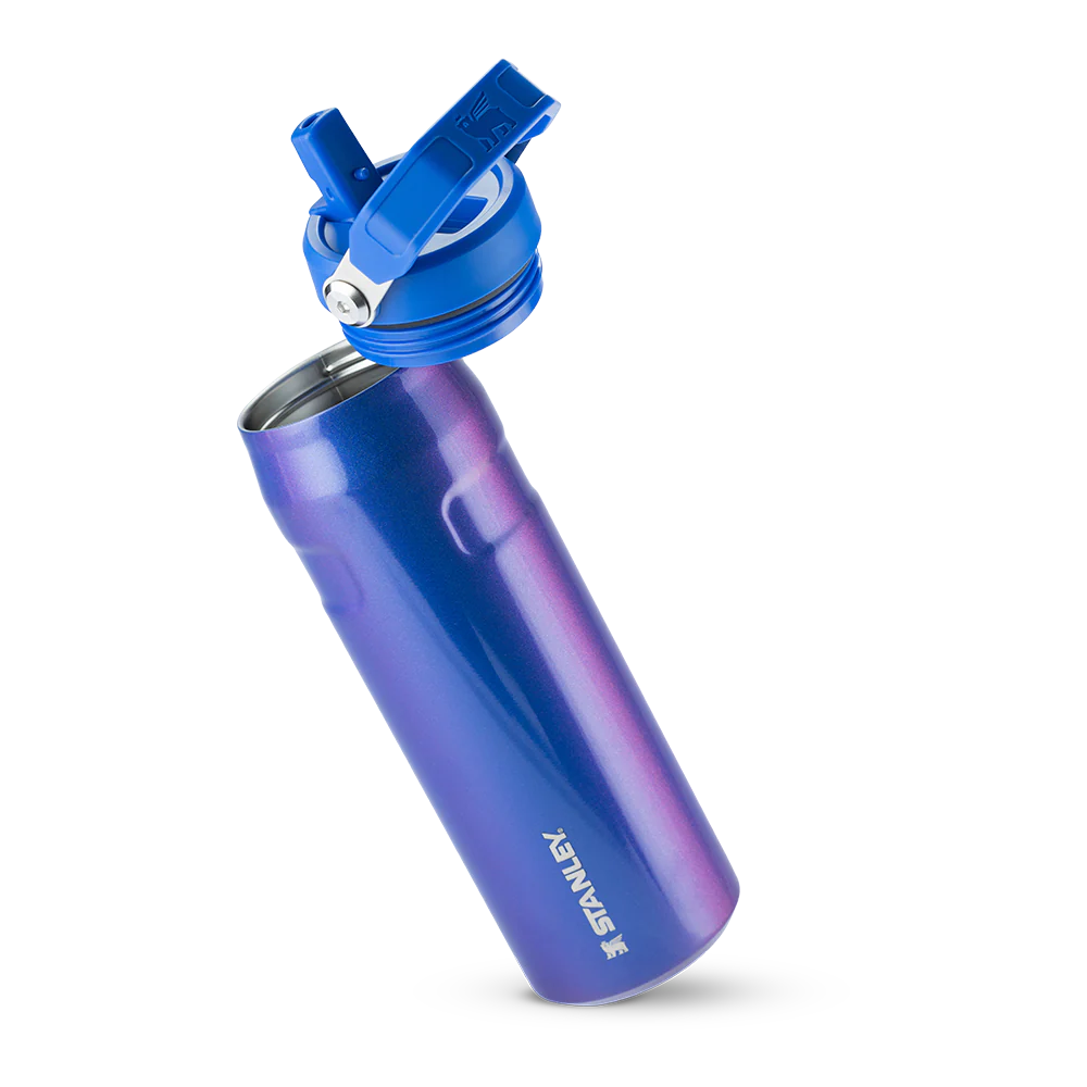 Garrafa Térmica Aerolight Flip Straw Stanley Sapphire Shimmer | 710ML - Image 5