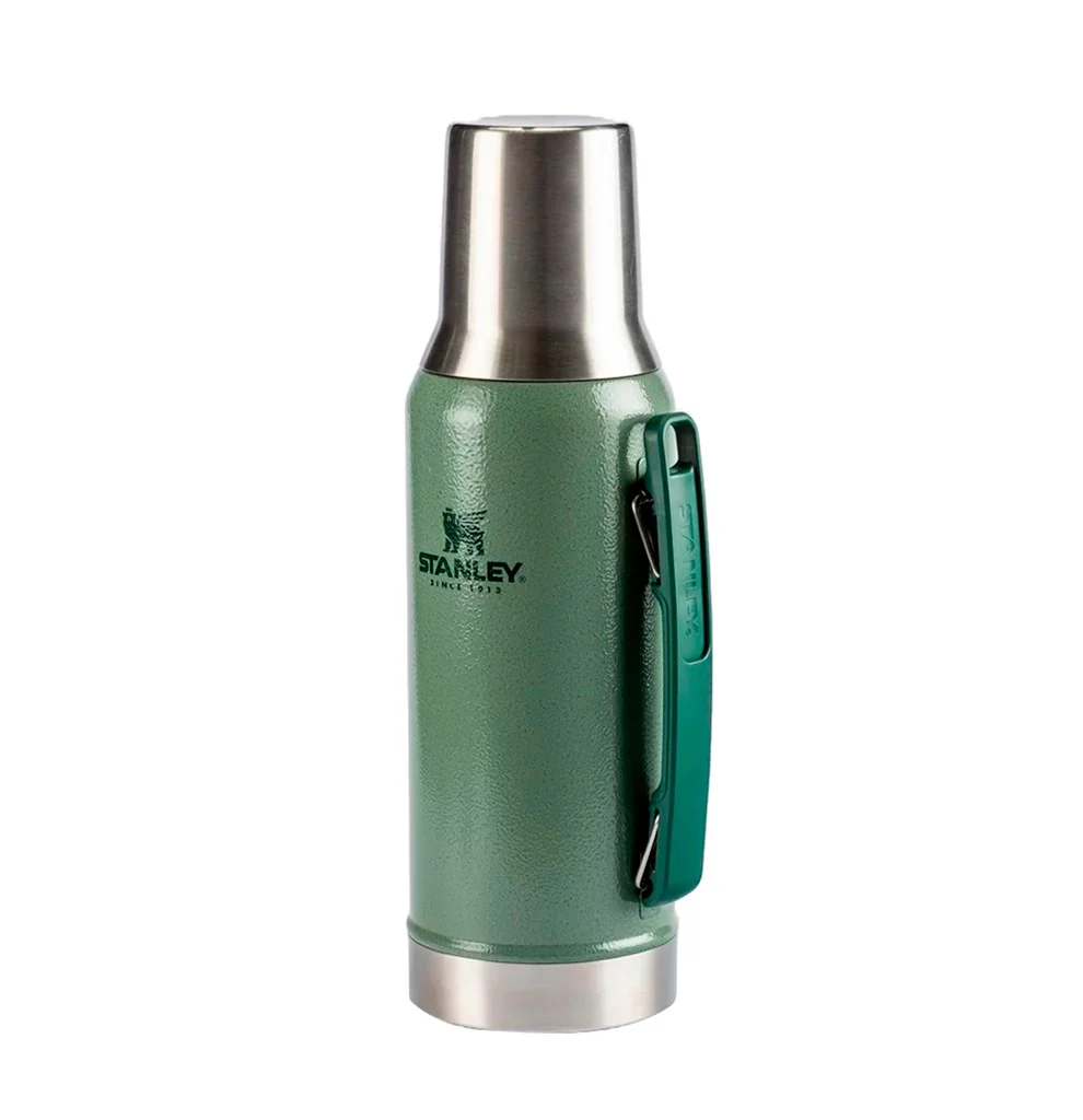 Garrafa Térmica Mate System Hammertone Green | 1.2L - Image 3