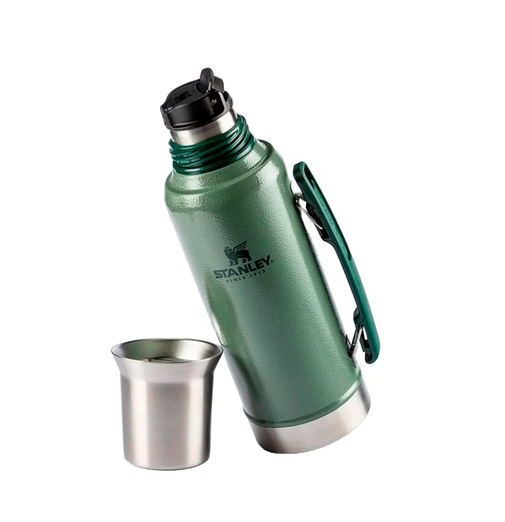 Garrafa Térmica Mate System Hammertone Green | 1.2L - Image 4
