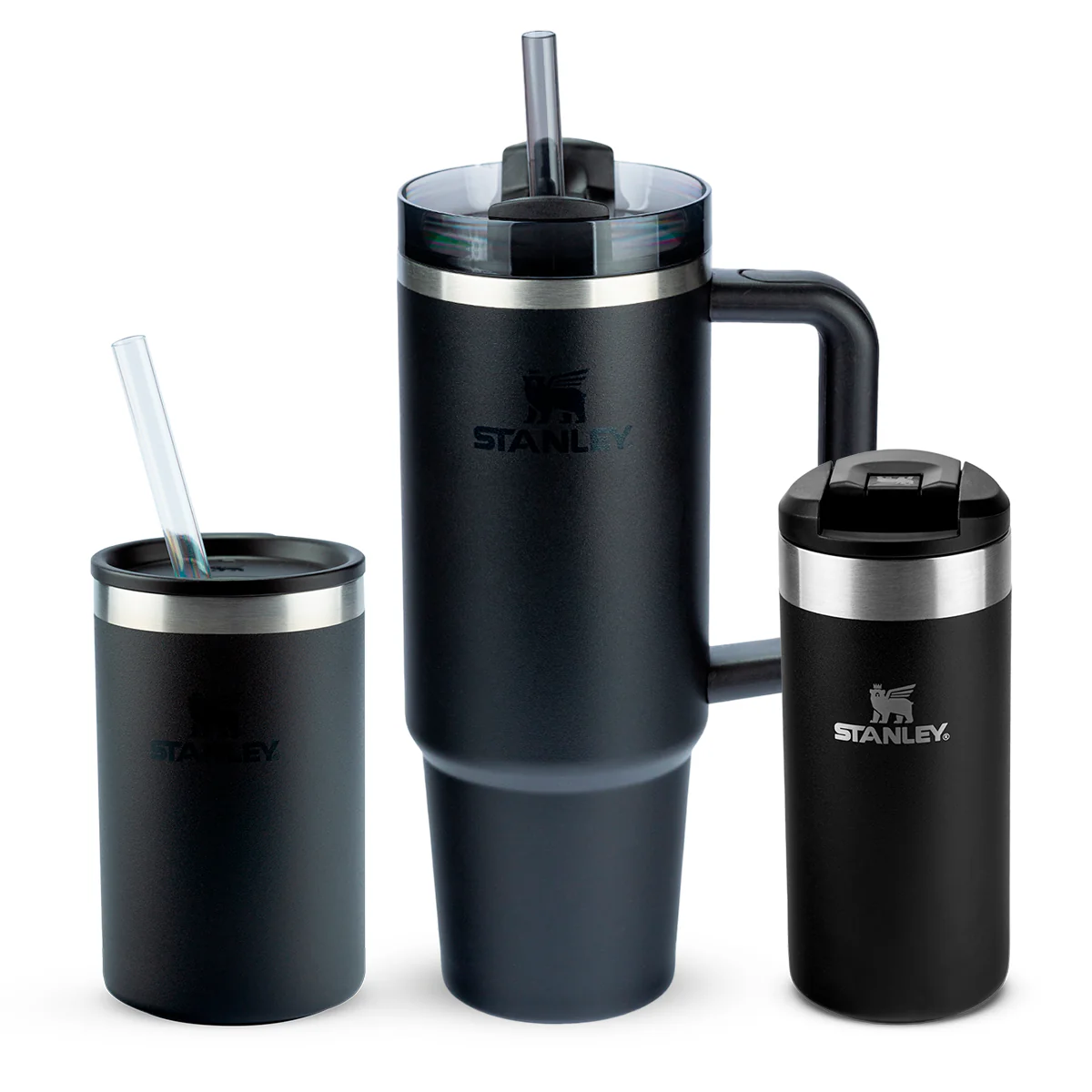 Kit Momentos Black: Quencher + Aerolight Transit + Can Cooler