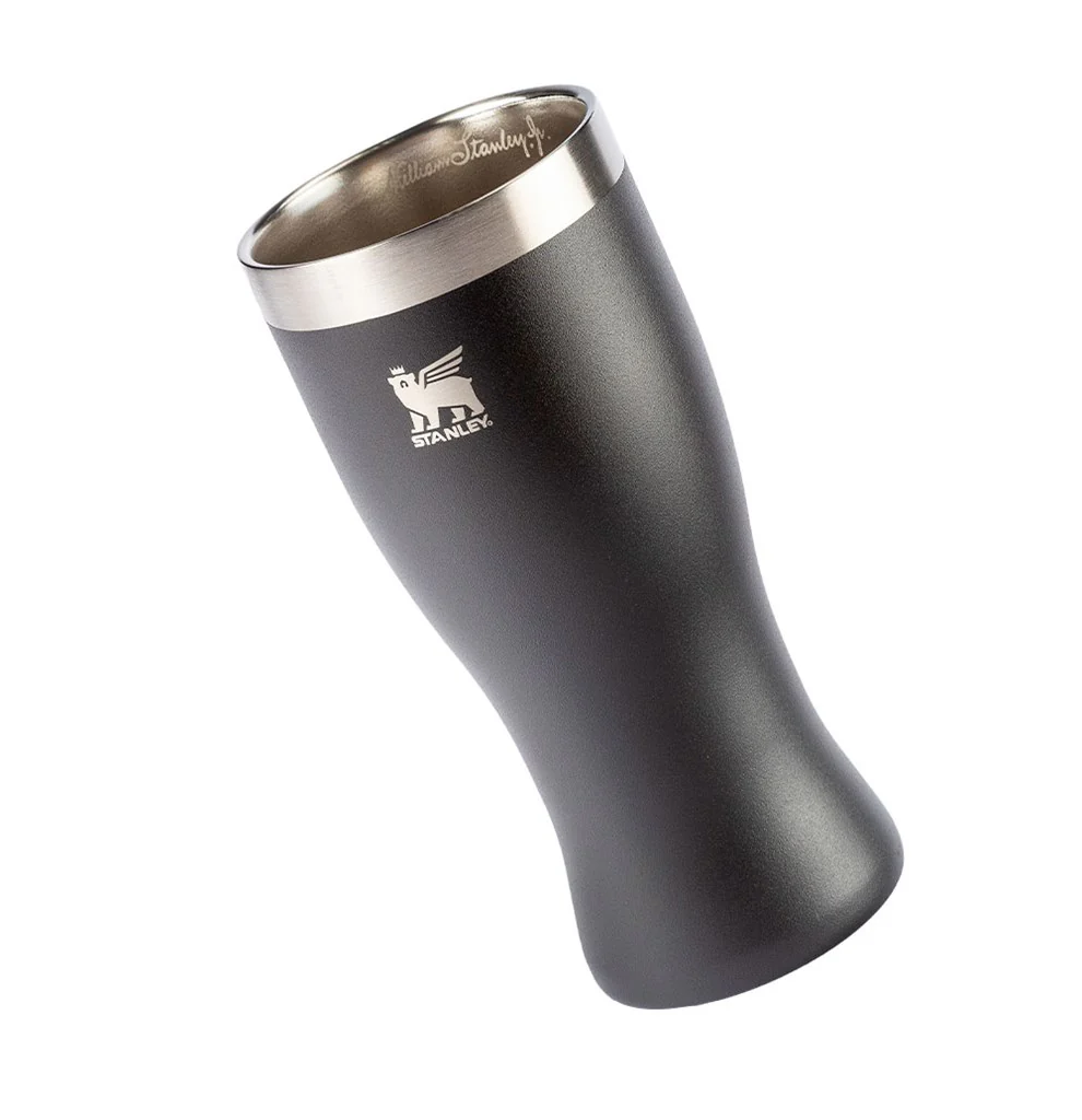 Pilsner Glass Happy Hour Stanley Foundry Black | 444ml - Image 4