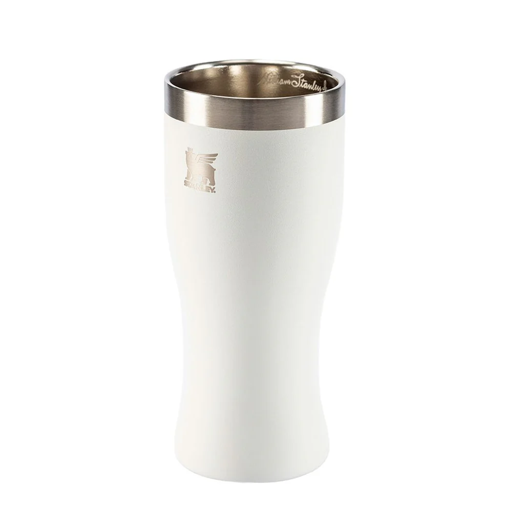 Pilsner Glass Happy Hour Stanley Pale Stone | 444ml - Image 3