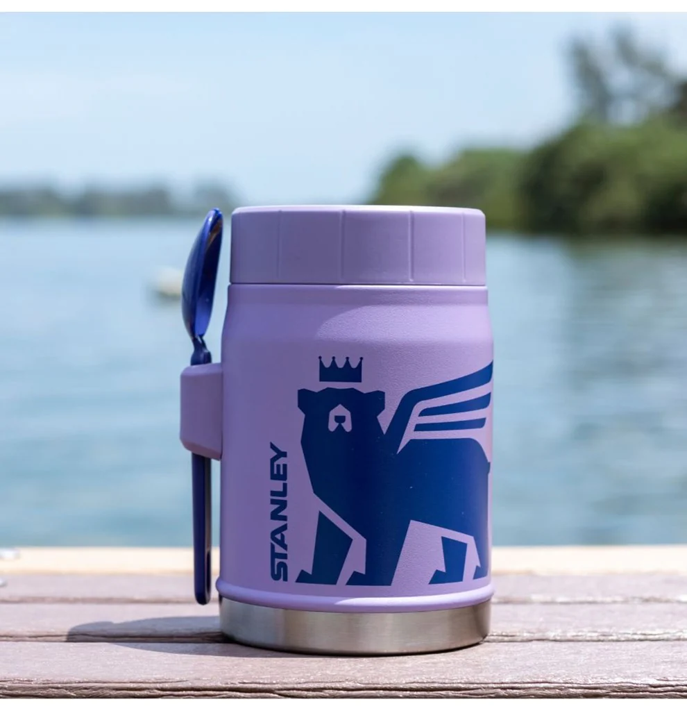 Pote Térmico com Garfolher Youth Lavender | 414ML - Image 4