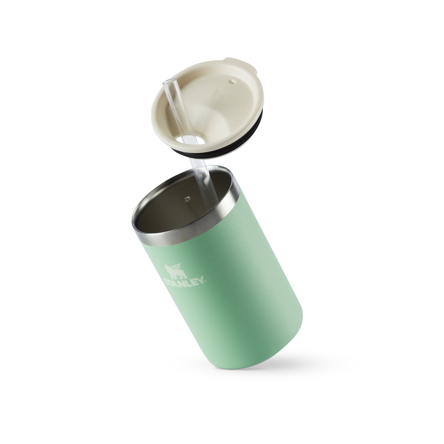 Can Cooler com canudo Pistachio | 296ML - Image 5