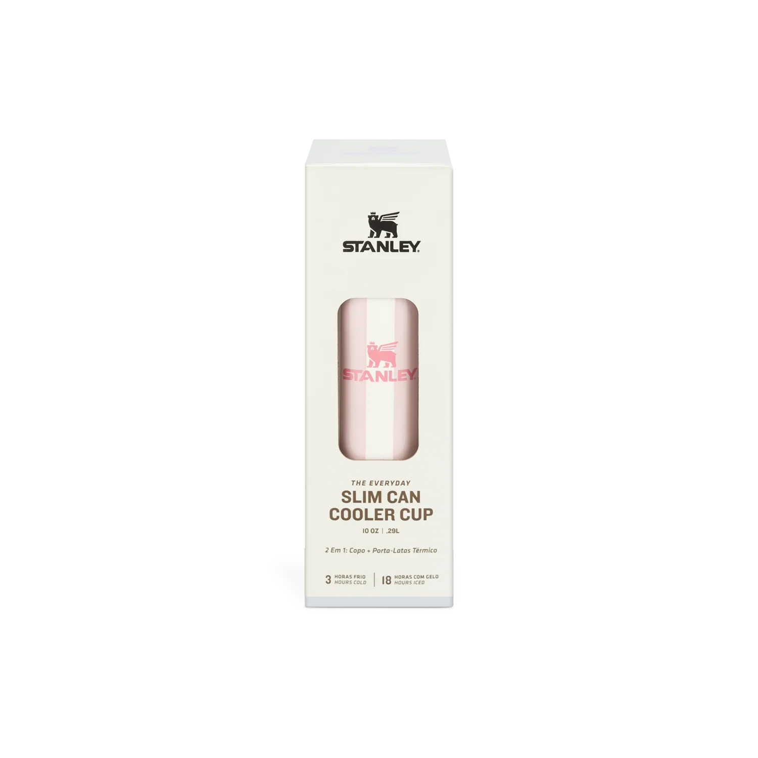Can Cooler Slim com canudo Peach Whip Cabana Gloss | 296ML - Image 7