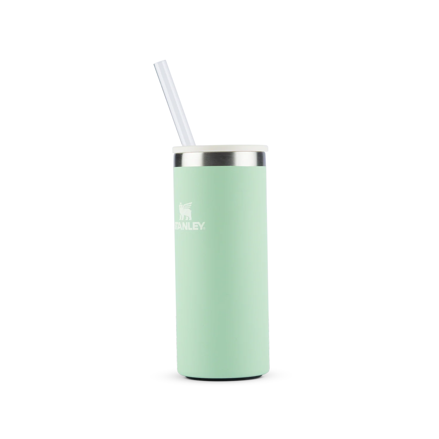 Can Cooler Slim com canudo Pistachio | 296ML - Image 3