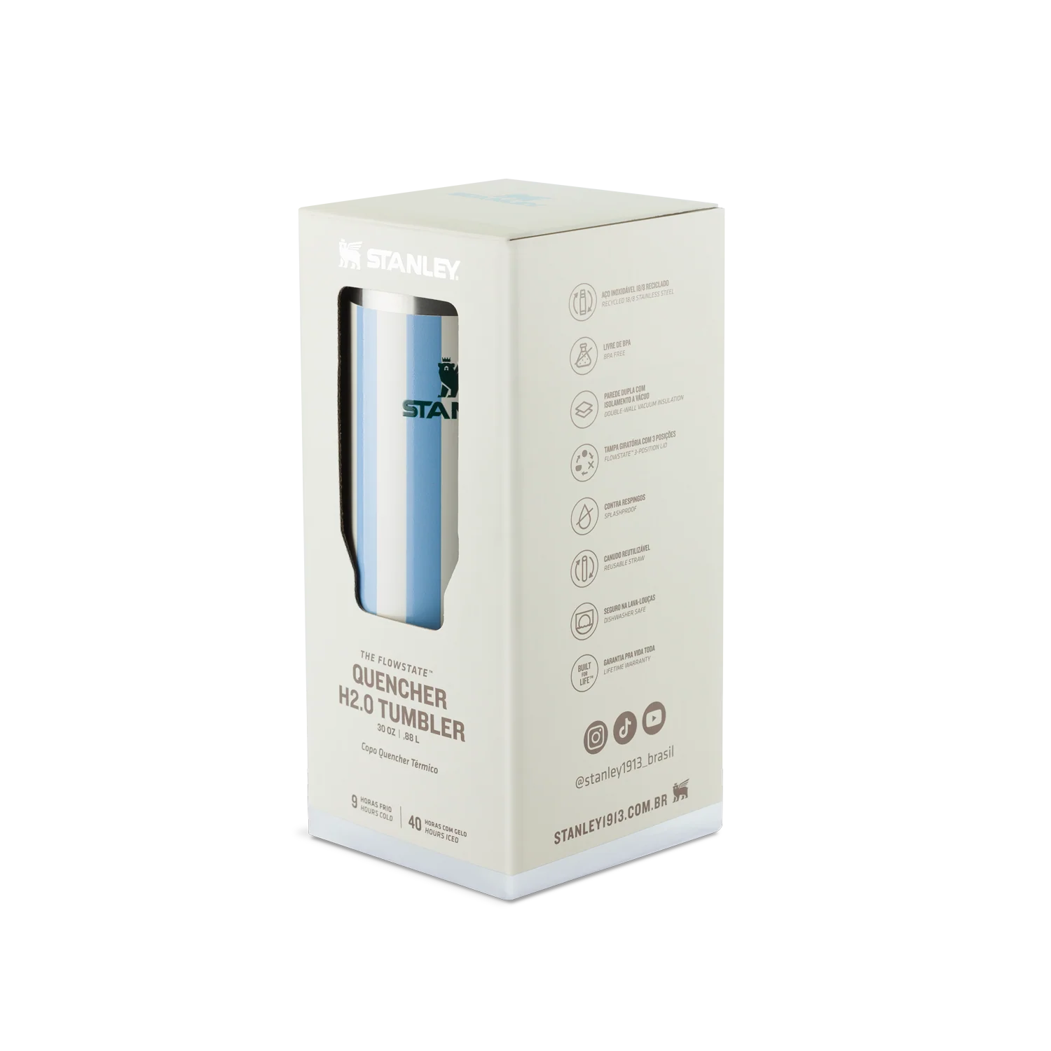 Copo Quencher Cornflower Cabana Gloss | 887ml - Image 8