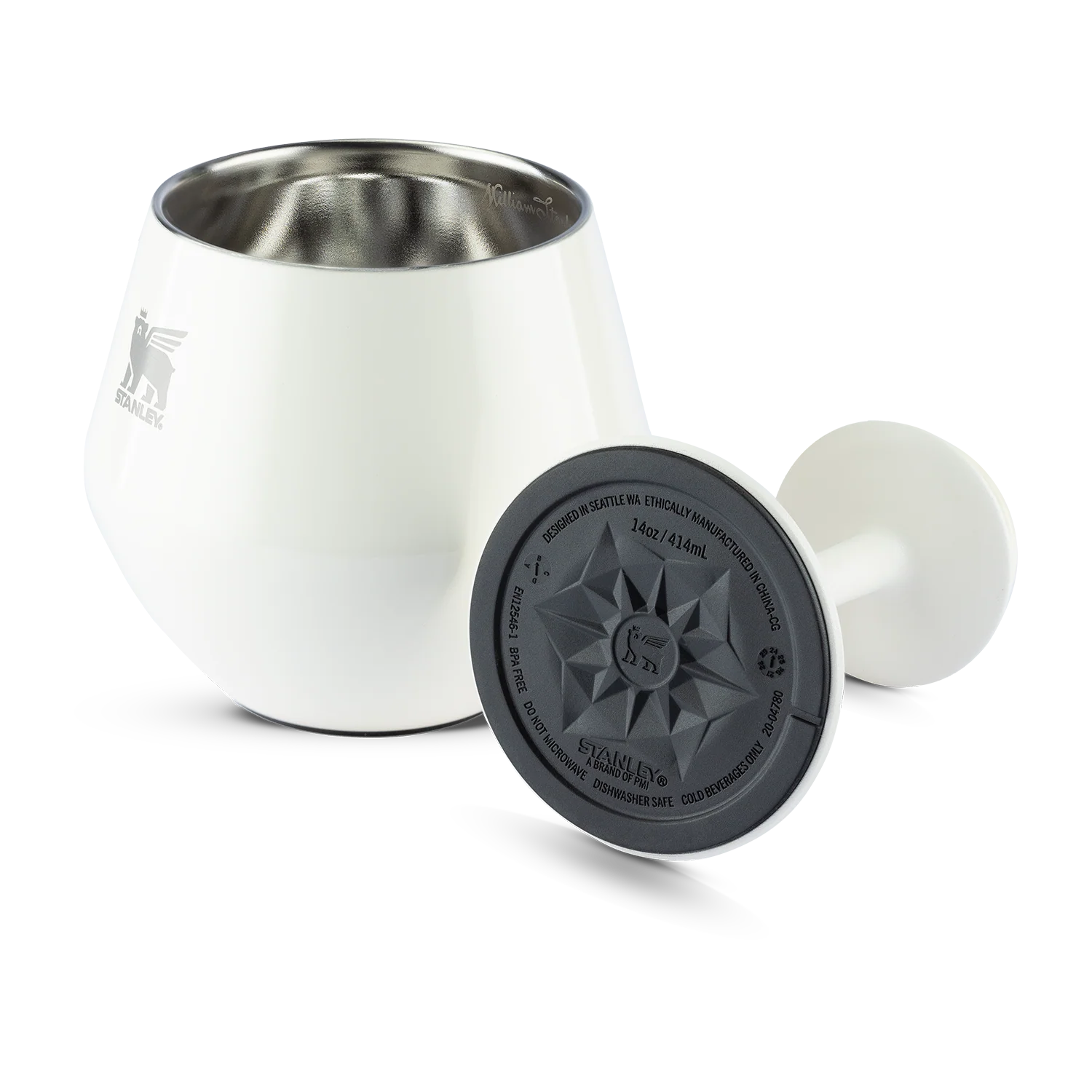 Taça Térmica Cocktail Glass Stanley Cream Gloss | 414ml - Image 3