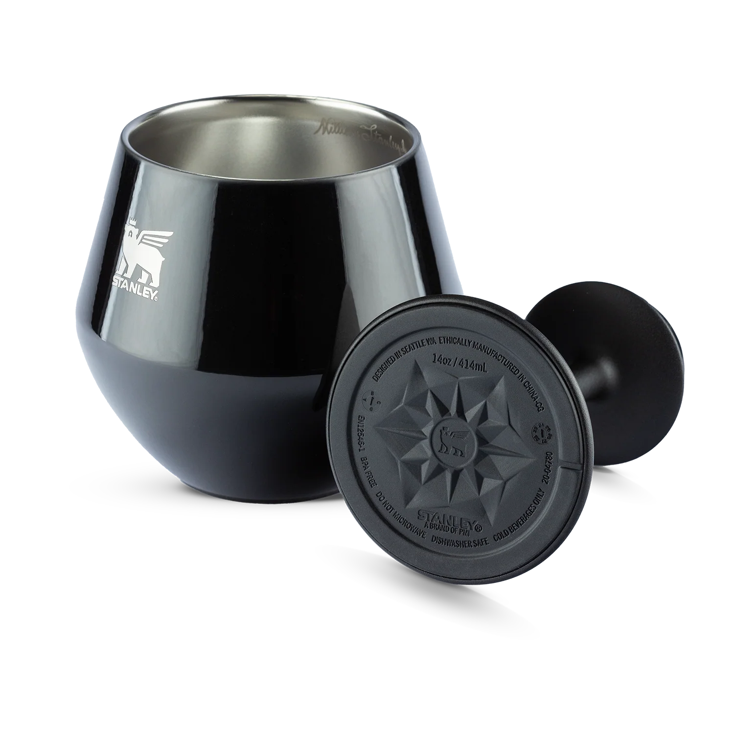 Taça Térmica Cocktail Glass Stanley Black Gloss | 414ml - Image 3