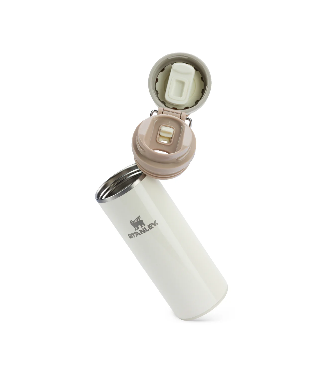 Garrafa Térmica Twist Flip Stanley Cream Gloss | 354ml - Image 3